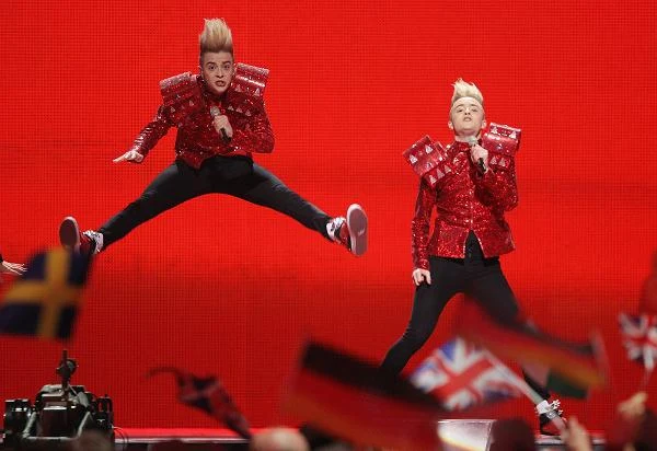 Jedward (Irlandia) - 8. miejsce - fot. Sean Gallup