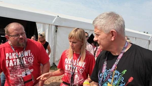 Marek Belka na Przystanku Woodstock