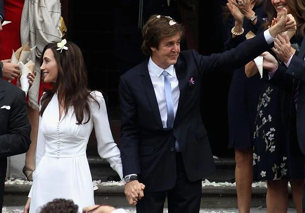 Paul McCartney i Nancy Shevell fot. Danny Martindale