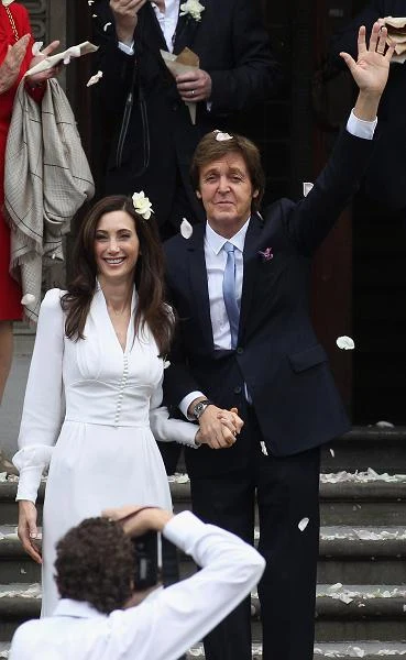 Paul McCartney i Nancy Shevell fot. Danny Martindale