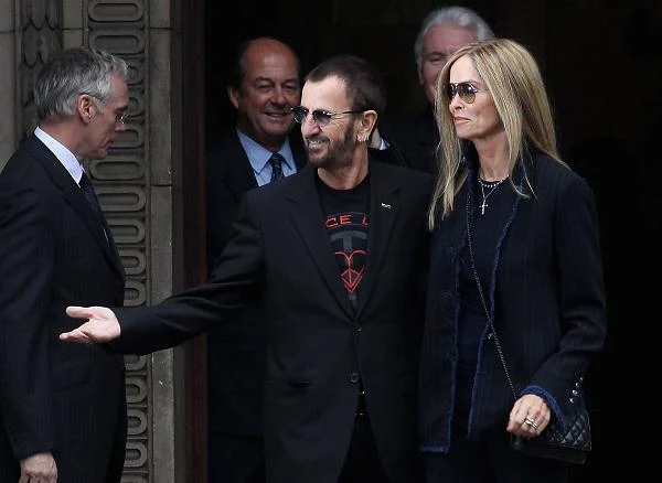 Ringo Starr z żoną Barbarą Bach fot. Danny Martindale