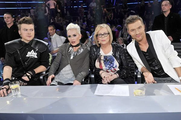 Jurorzy show: Wojtek "Łozo" Łozowski, Kora, Elżbieta Zapendowska i Adam Sztaba