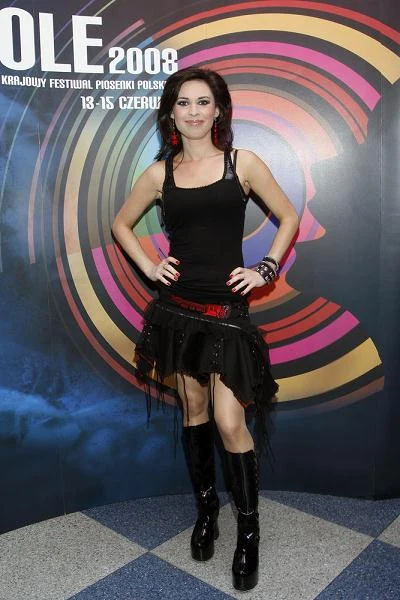 Na festiwalu w Opolu (2008 r.)