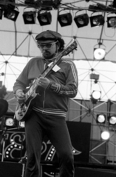 Na ostatnim koncercie w składzie grupy Perfect na Stadionie X-lecia w Warszawie w 1987 roku - fot. Mieczysław Włodarski