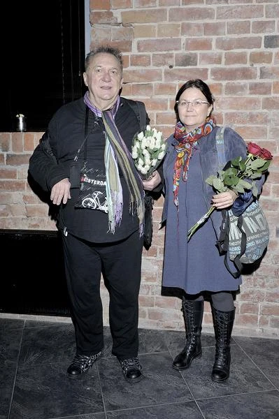 Michał Urbaniak z Magdą Dygat