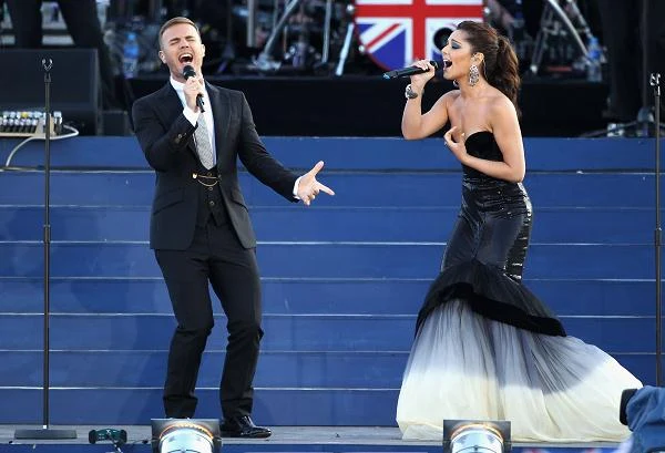 Gary Barlow i Cheryl Cole - fot. Dan Kitwood