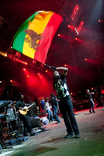 Najmłodszy syn Boba Marleya zaprezentował korzenne reggae - fot. Robert Grablewski