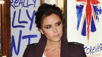 Posh Spice przybyła na premierę osobno i ewidentnie nie chciała pozować z koleżankami z zespołu (fot. Stuart Wilson)