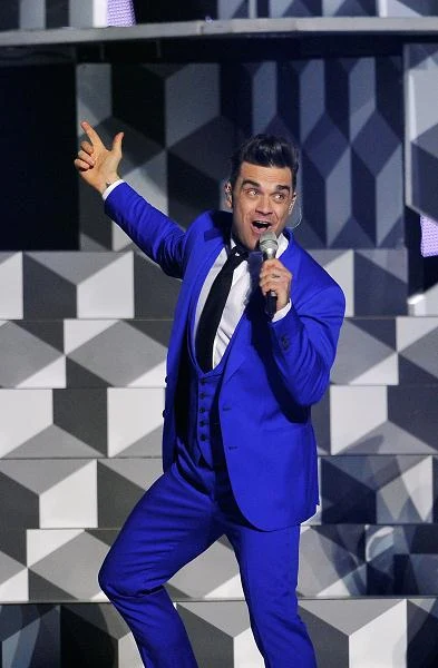 W formie był też Robbie Williams, który ujawnił, że przed galą schudł ok. 10 kg