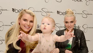 Jessica Simpson z córką i siostrą