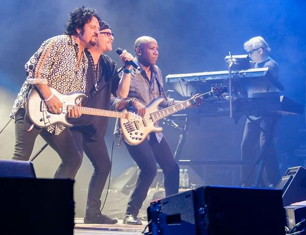 25 czerwca w Atlas Arenie w Łodzi odbył się koncert amerykańskiej grupy Toto (fot. Michał Tuliński)