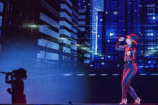 - Może się okazać, że to największy koncert, jaki przyszło mi zagrać. Jestem bardzo podekscytowana tą perspektywą - mówiła nam przed występem Alicia (fot. Jakub Kaczmarczyk)