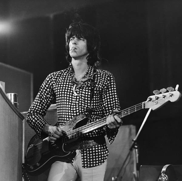 Keith Richards w 1968 roku (fot. Keystone Features)