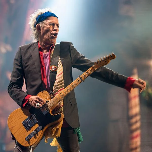 Keith Richards ma w swojej kolekcji ponad trzy tysiące gitar (fot. Ian Gavan)
