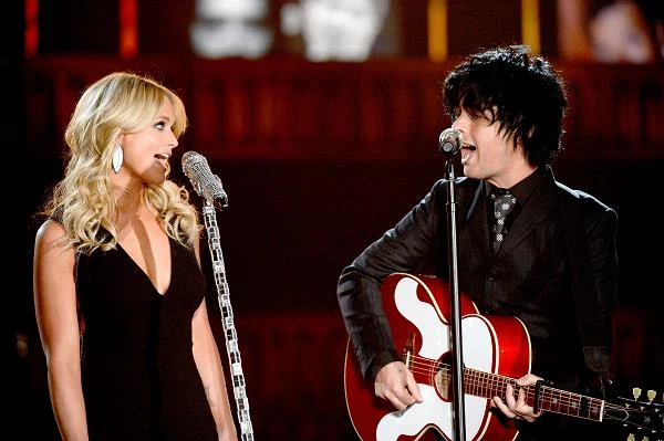 Miranda Lambert i Billie Joe Armstrong (fot. Kevork Djansezian) Miranda Lambert i Billie Joe Armstrong (fot. Kevork Djansezian)
