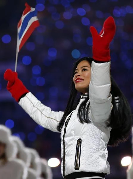 Vanessa Mae podczas ceremonii otwarcia (fot. imago/Xinhua) Vanessa Mae podczas ceremonii otwarcia (fot. imago/Xinhua)