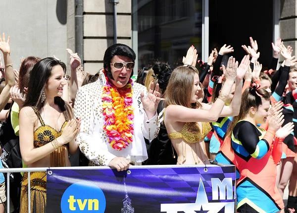 Uczestnicy warszawskiego castingu do "Mam talent"