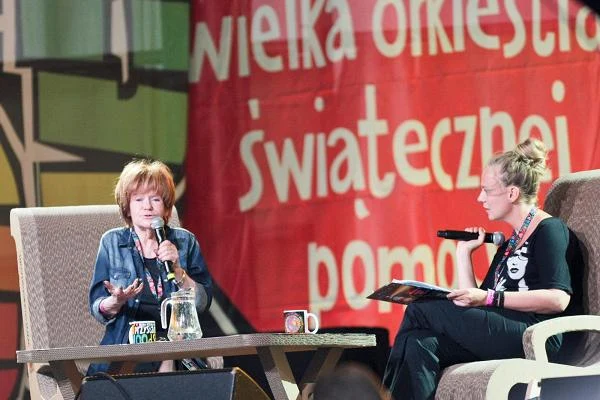 Maria Czubaszek (z lewej) na Akademii Sztuk Przepięknych - fot. Lech Muszyński Maria Czubaszek (z lewej) na Akademii Sztuk Przepięknych - fot. Lech Muszyński