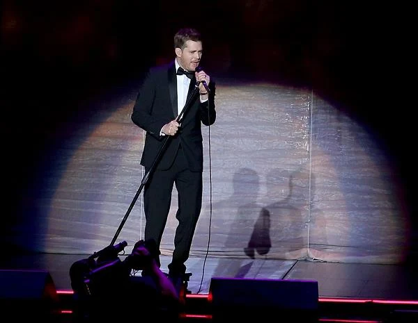 Kanadyjczyk, jak to ma w zwyczaju, był elegancko ubrany i czarował żarcikami (fot. Damian Klamka) Kanadyjczyk, jak to ma w zwyczaju, był elegancko ubrany i czarował żarcikami (fot. Damian Klamka)