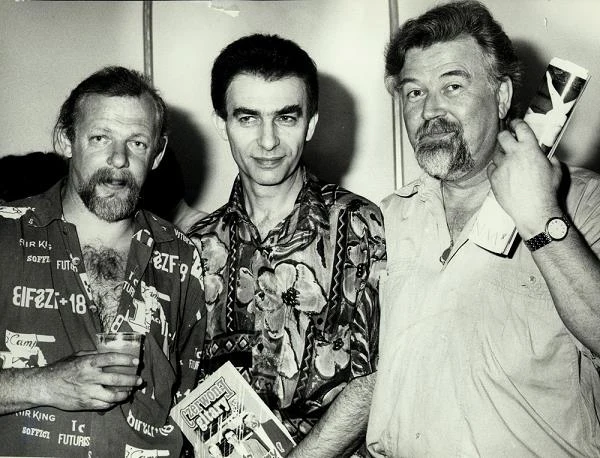 Jerzy Skrzypczyk, Seweryn Krajewski i Bernard Dornowski - fot. Grażyna Wójcik Jerzy Skrzypczyk, Seweryn Krajewski i Bernard Dornowski - fot. Grażyna Wójcik