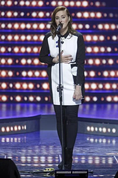 Edyta Bartosiewicz w 2014 roku. Edyta Bartosiewicz w 2014 roku.