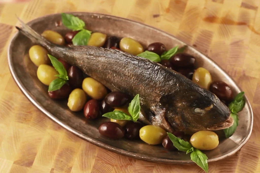 Pieczona dorada z tymiankiem Pieczona dorada z tymiankiem