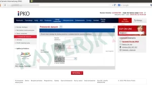 Atak phishingowy na użytkowników serwisu iPKO - cyberprzestępcy wyłudzają dane logowania oraz kody