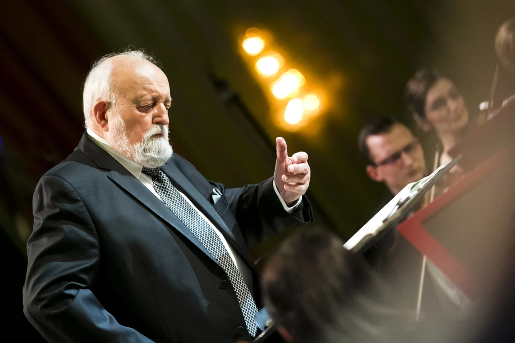 Krzysztof Penderecki z polską orkiestrą Sinfonia Iuventus