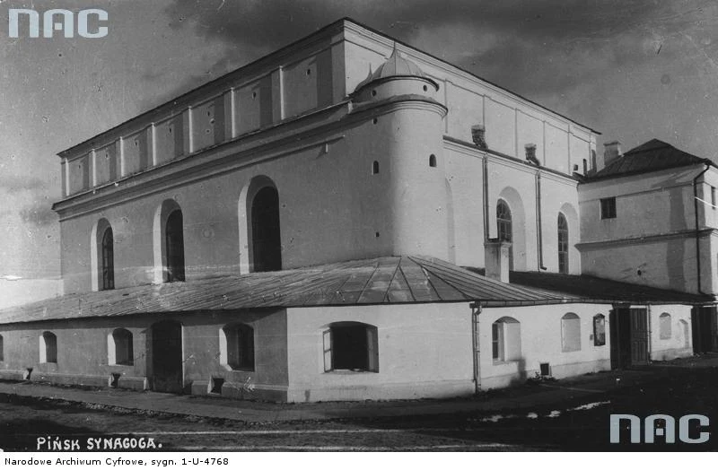 Pińsk. Synagoga Wielka