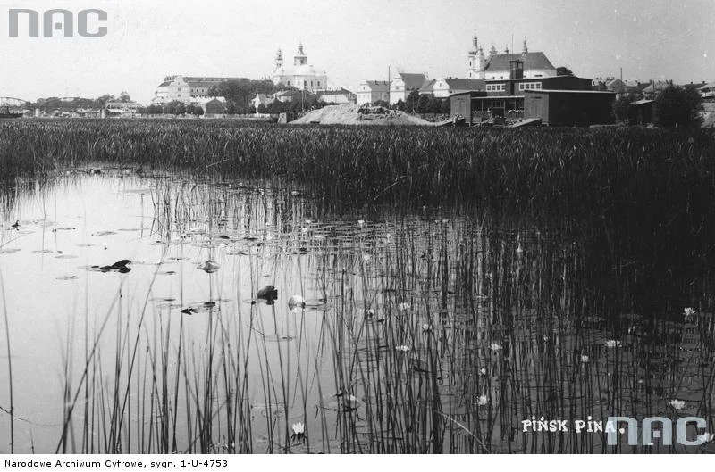 Pińsk. Panorama miasta