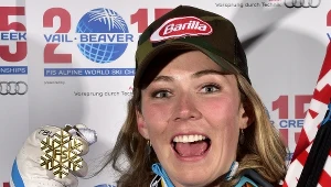 Mikaela Shiffrin ze złotym medalem