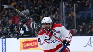 Aleksander Owieczkin, lider Washington Capitals i klasyfikacji najlepszych strzelców NHL