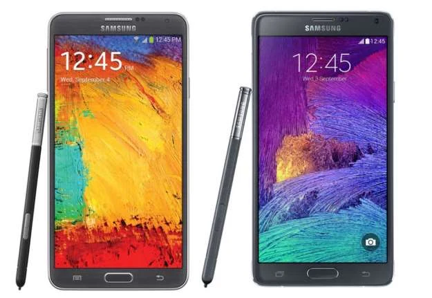 Galaxy Note 3 i Note 4 z aktualizacją Galaxy Note 3 i Note 4 z aktualizacją