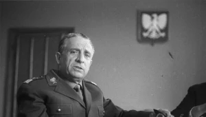 Marian Spychalski, późniejszy marszałek ludowej Polski