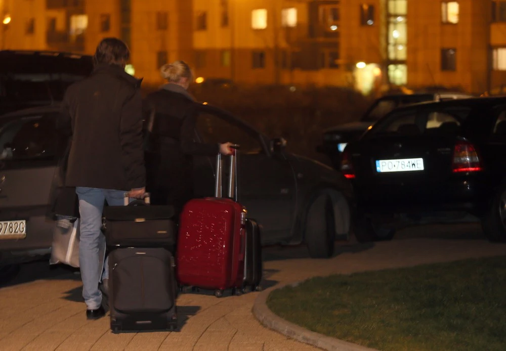 Agent Tomek z żoną Agent Tomek z żoną