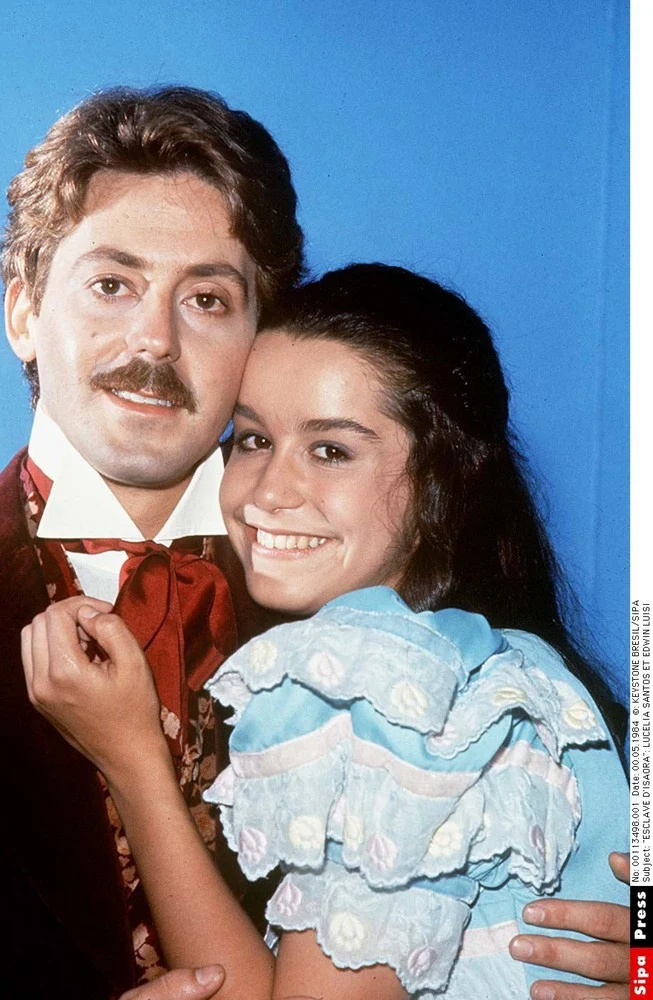 Lucélia Santos i Rubens de Falco  Lucélia Santos i Rubens de Falco