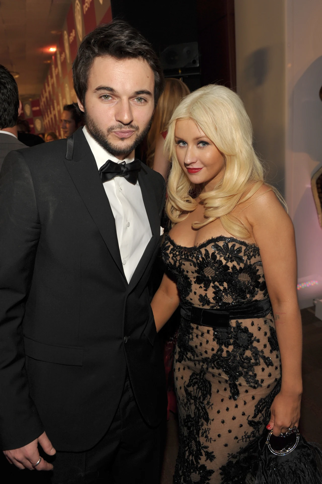 Christina Aguilera z narzeczonym Christina Aguilera z narzeczonym