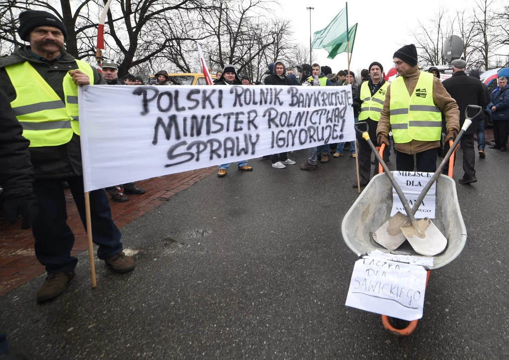W protestach biorą udział organizacje rolnicze Solidarność Rolników Indywidualnych oraz Ogólnopolskie Porozumienie Związków Zawodowych Rolników i Organizacji Rolniczych