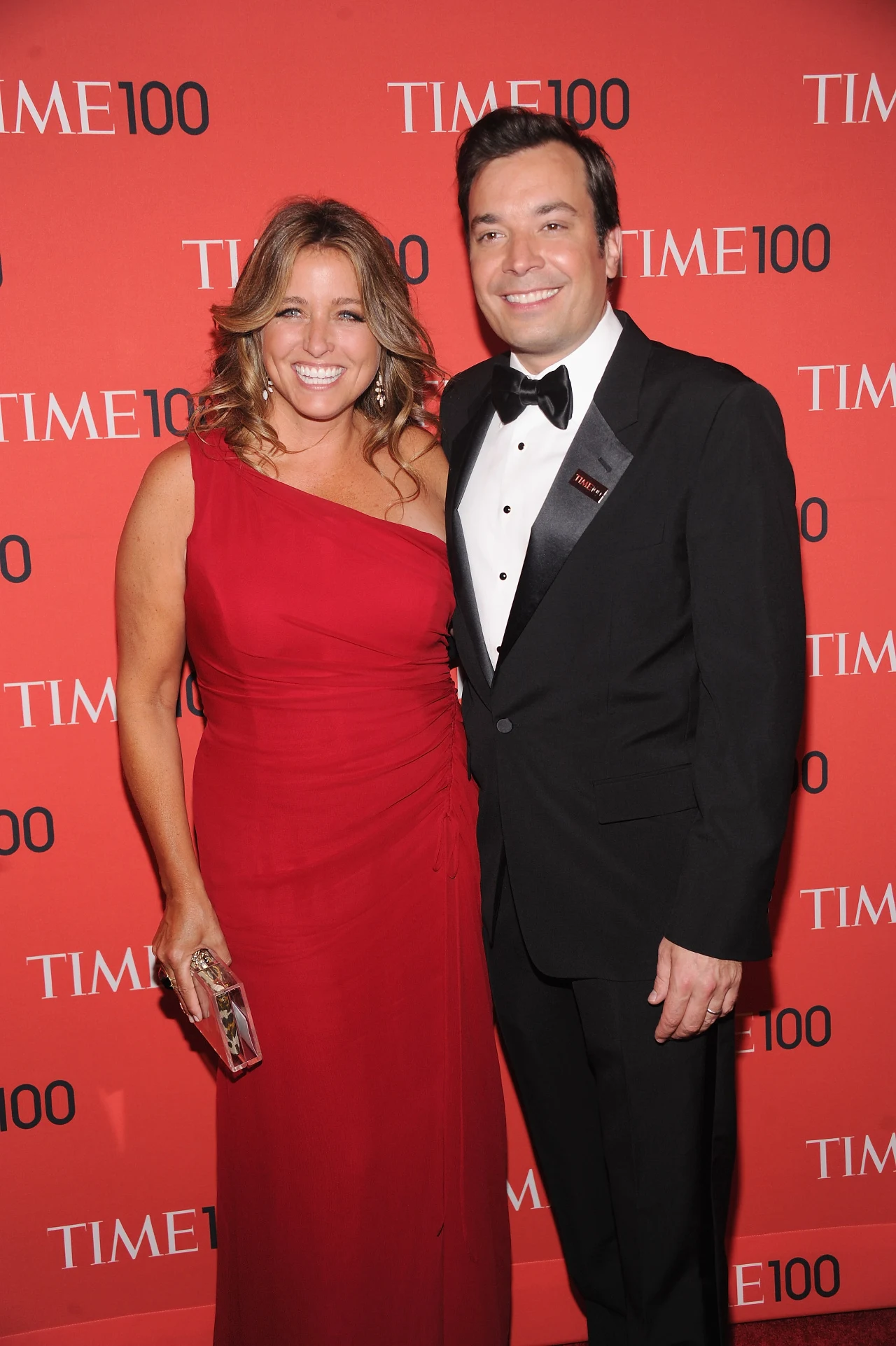 Jimmy Fallon z żoną Jimmy Fallon z żoną