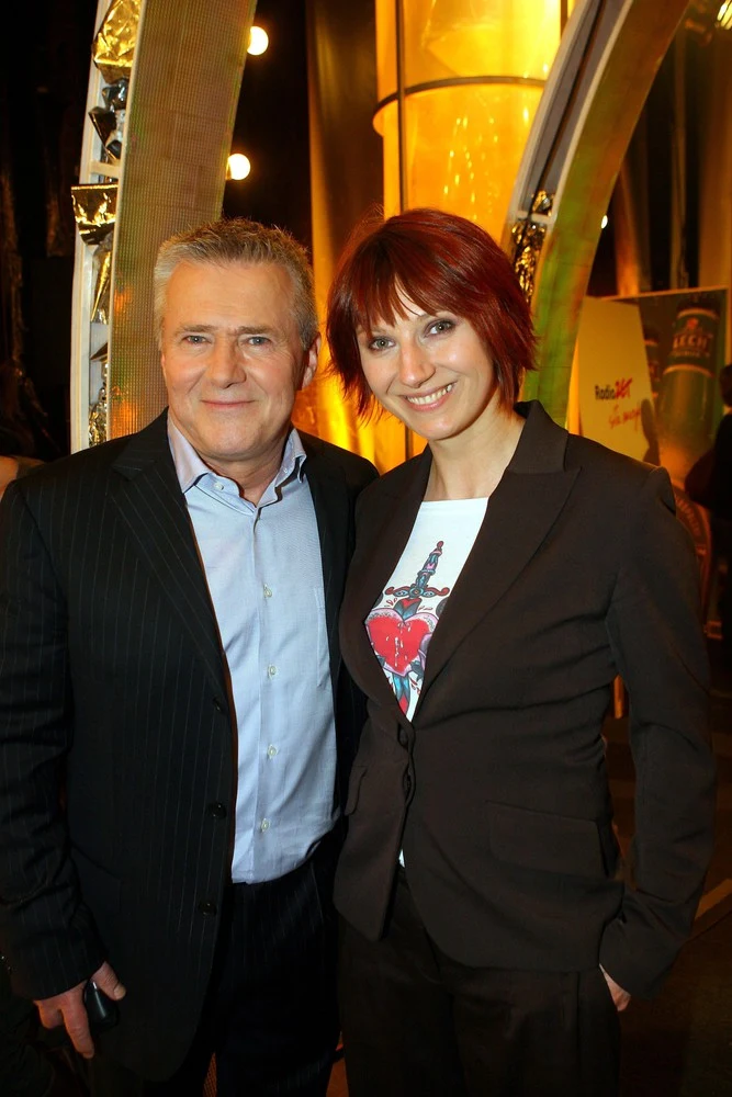 Włodzimierz Matuszak z córką Karoliną