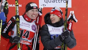 Justyna Kowalczyk i Sylwia Jaśkowiec