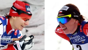 Sylwia Jaśkowiec i Justyna Kowalczyk w Falun