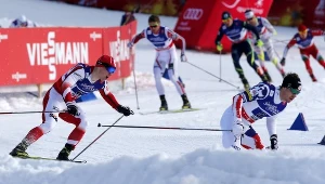Maciej Staręga (z lewej) w finale sprintu