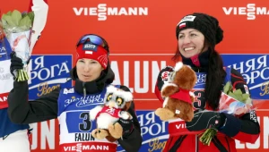 Sylwia Jaśkowiec (z lewej) i Justyna Kowalczyk