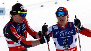 Justyna Kowalczyk i Sylwia Jaśkowiec