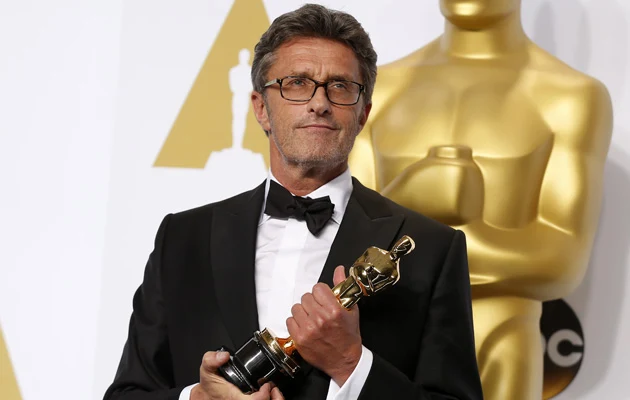 Paweł Pawlikowski z Oscarem Paweł Pawlikowski z Oscarem