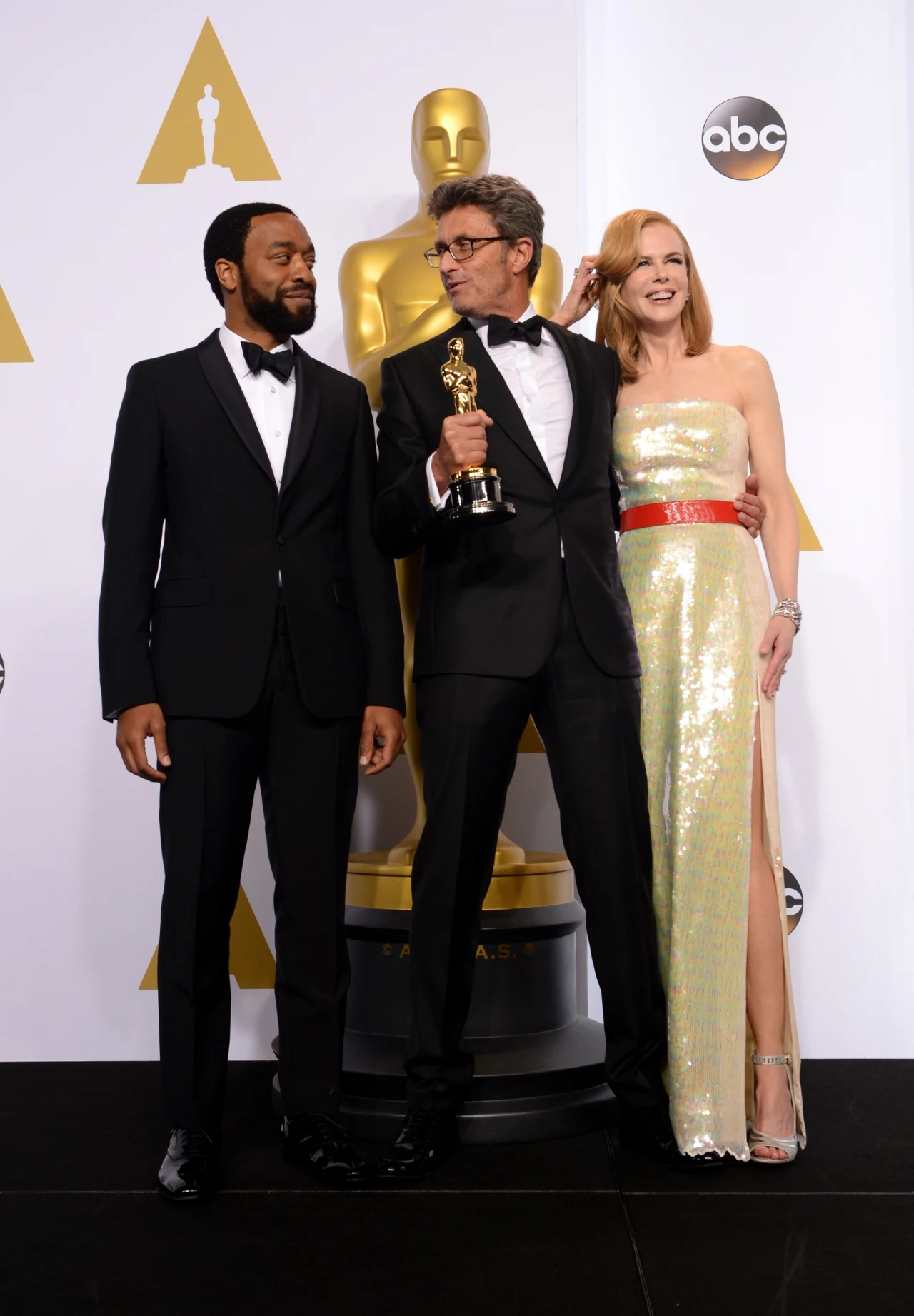 Chiwetel Ejiofor, Paweł Pawlikowski, Nicole Kidman Chiwetel Ejiofor, Paweł Pawlikowski, Nicole Kidman