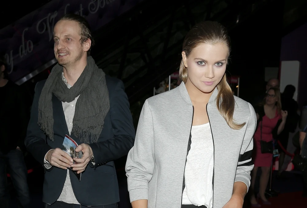 Agnieszka Kaczorowska z ukochanym