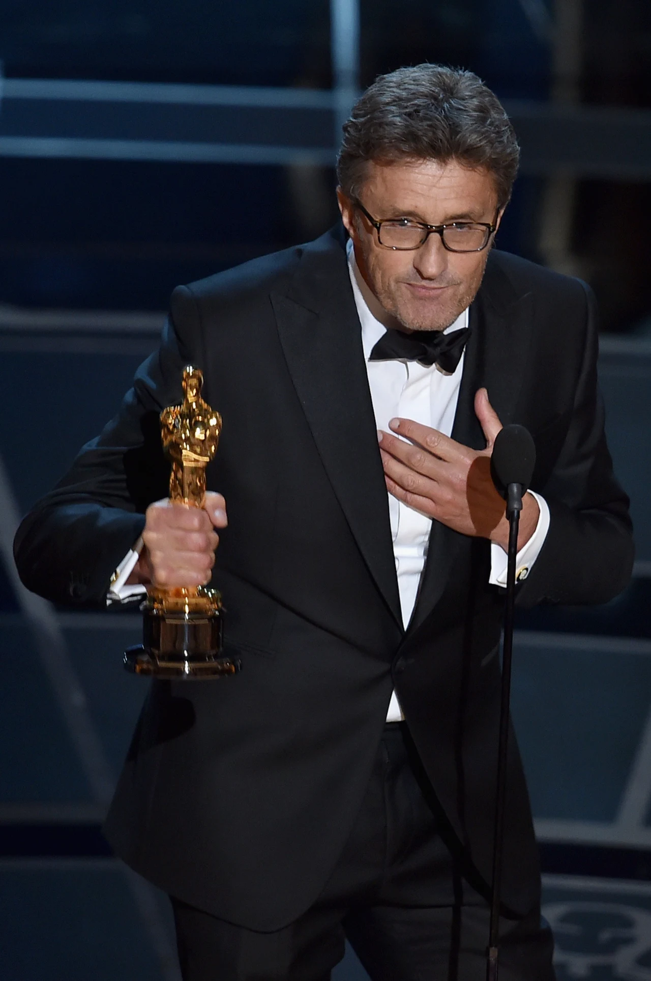 Paweł Pawlikowski odbiera Oscara Paweł Pawlikowski odbiera Oscara