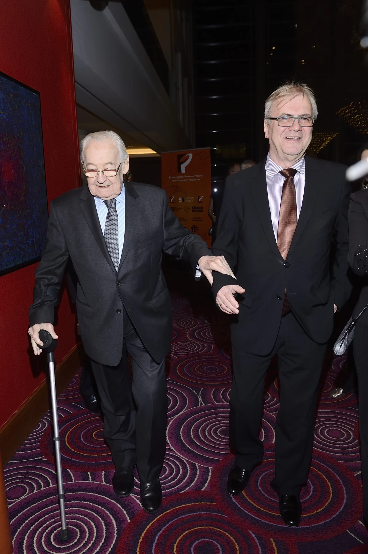 Jacek Bromski (Na zdj. z Andrzejem Wajdą)